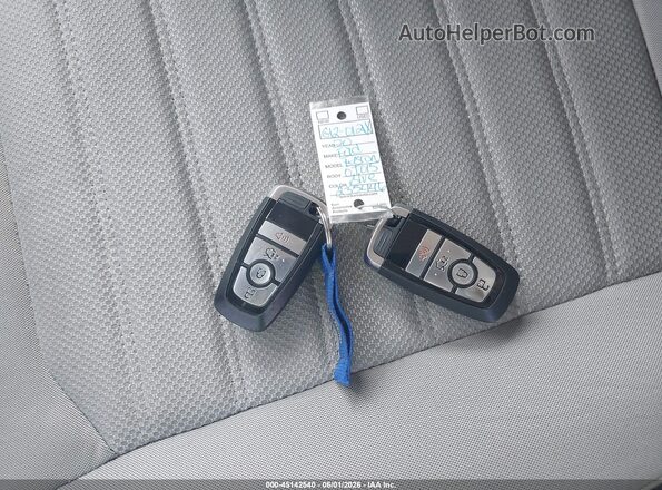 3FA6P0G73LR235446 2020 FORD FUSION Blue Vista del salpicadero