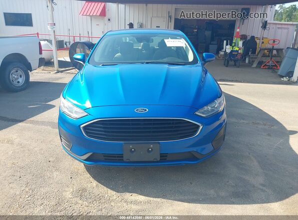 3FA6P0G73LR235446 2020 FORD FUSION Blue 