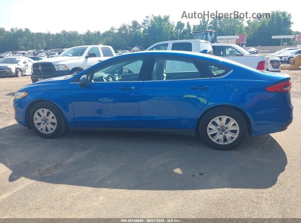 3FA6P0G73LR235446 2020 FORD FUSION Blue 
