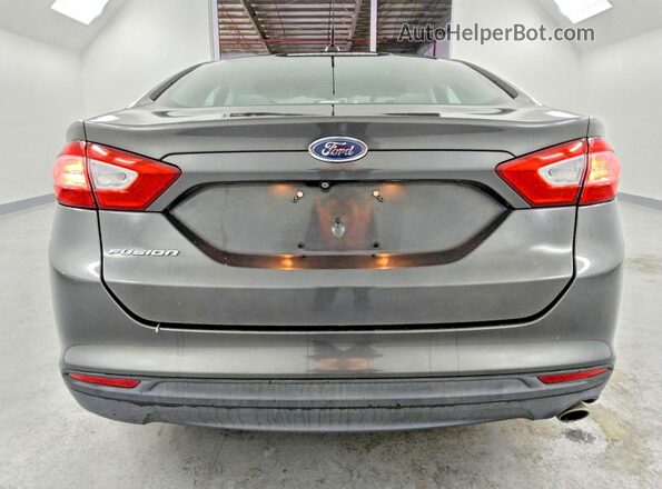 3FA6P0G74GR147401 2016 FORD FUSION Серый Вид сзади