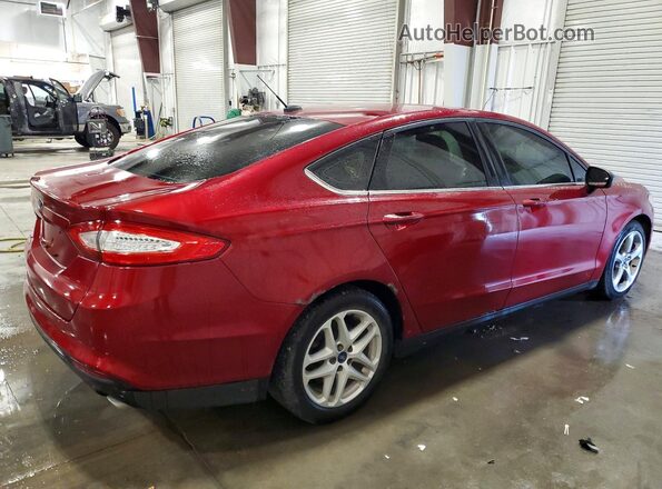 3FA6P0G74GR193875 2016 FORD FUSION Red Trasero derecho