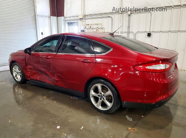 3FA6P0G74GR193875 2016 FORD FUSION Red Trasero izquierdo