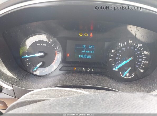 3FA6P0G75GR253128 2016 FORD FUSION Gray Rear seats view