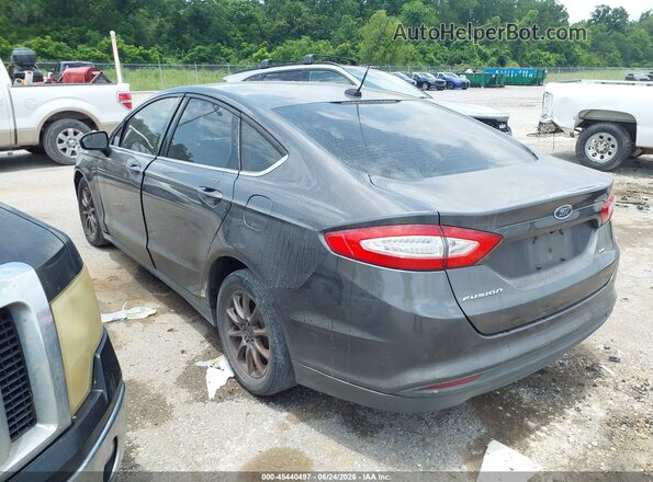 3FA6P0G75GR253128 2016 FORD FUSION Gray Rear left