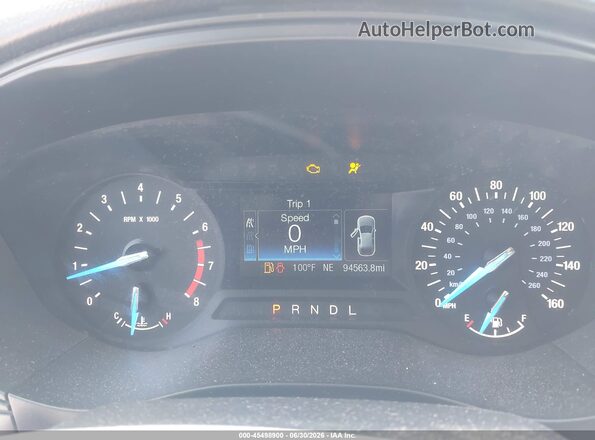 3FA6P0G75KR268236 2019 FORD FUSION Синий Вид задних сидений