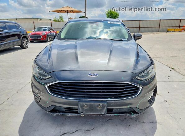 3FA6P0G75LR111047 2020 FORD FUSION Gray Вид спереду