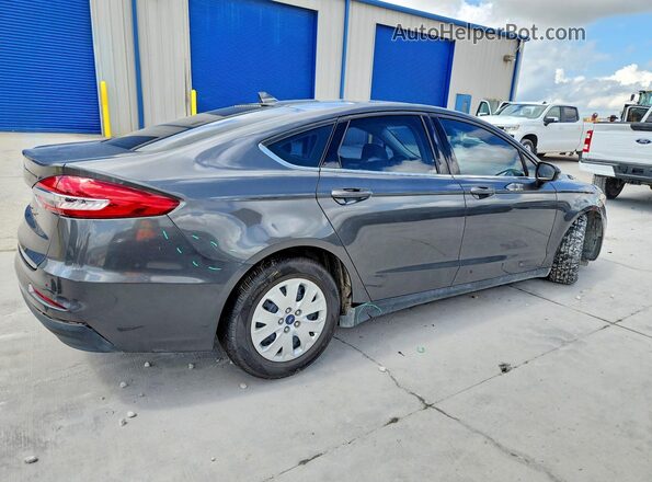 3FA6P0G75LR111047 2020 FORD FUSION Gray Задня права чверть
