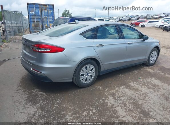 3FA6P0G75LR231298 2020 FORD FUSION Silver Trasero derecho