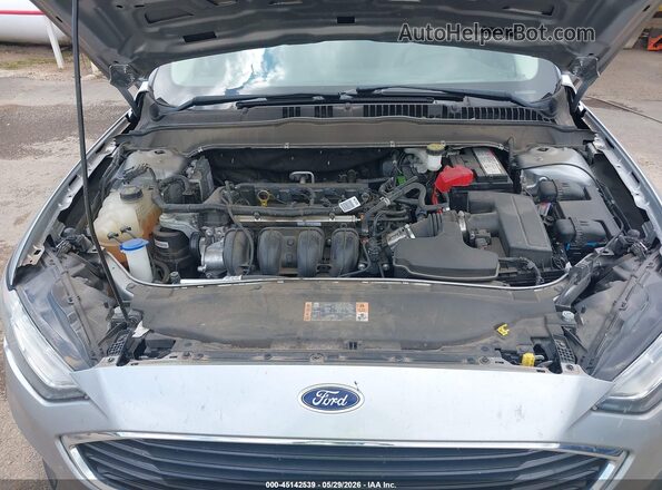 3FA6P0G75LR231298 2020 FORD FUSION Silver Vista trasera