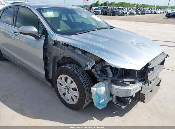 3FA6P0G75LR231320 2020 FORD FUSION Silver Front view