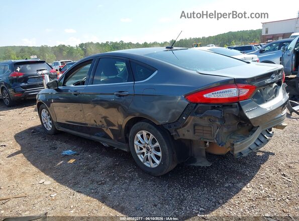 3FA6P0G76GR243336 2016 FORD FUSION Gray Tył lewy