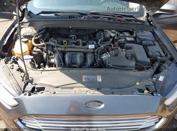 3FA6P0G76GR243336 2016 FORD FUSION Gray Widok z tyłu