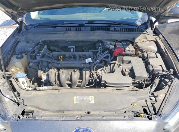 3FA6P0G76GR244373 2016 FORD FUSION Silver Widok wnętrza z tyłu