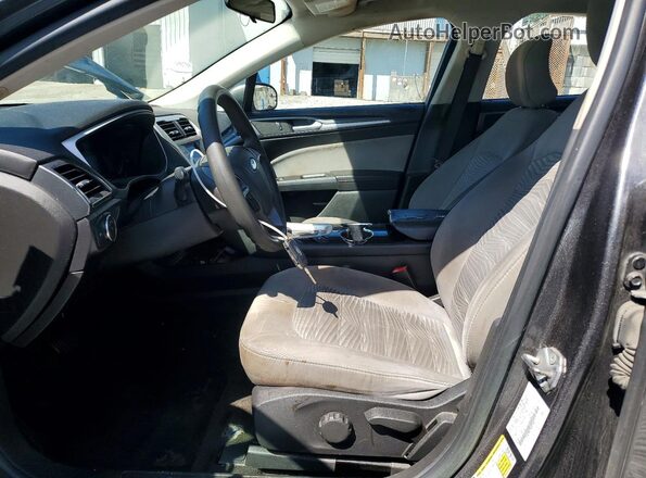 3FA6P0G76GR244373 2016 FORD FUSION Silver Widok wnętrza z przodu