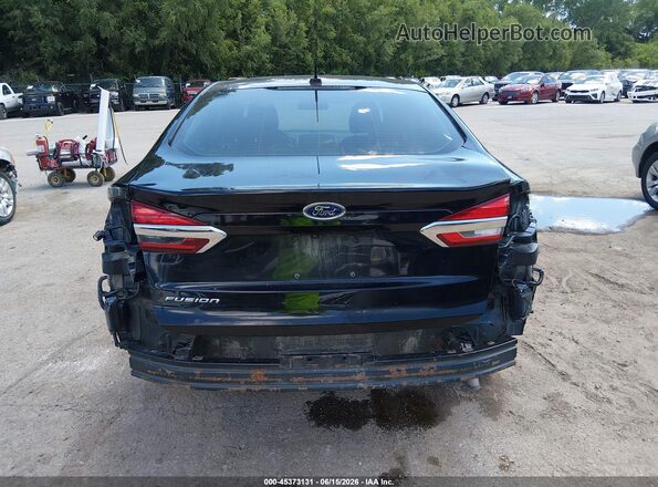 3FA6P0G76KR277107 2019 FORD FUSION Black 