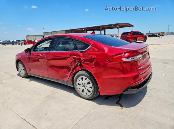 3FA6P0G76LR187649 2020 FORD FUSION Red Tył lewy