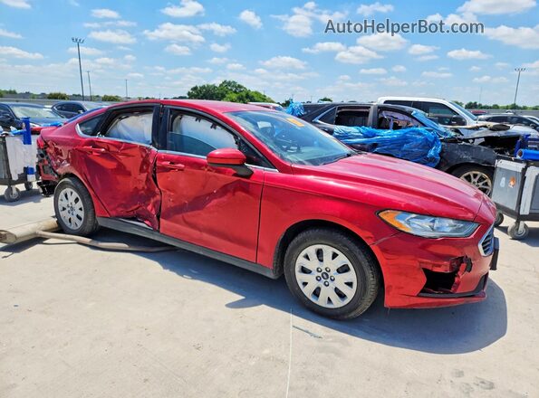 3FA6P0G76LR187649 2020 FORD FUSION Red Przód prawy