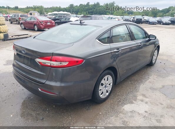 3FA6P0G76LR201422 2020 FORD FUSION Gray Rear right