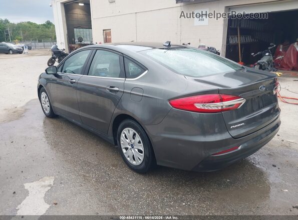3FA6P0G76LR201422 2020 FORD FUSION Gray Rear left