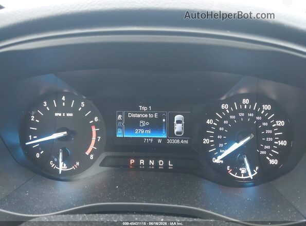 3FA6P0G76LR201422 2020 FORD FUSION Gray Rear seats view
