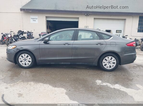 3FA6P0G76LR201422 2020 FORD FUSION Gray 