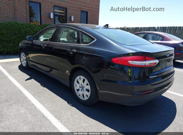 3FA6P0G76LR230483 2020 FORD FUSION Black Rear left