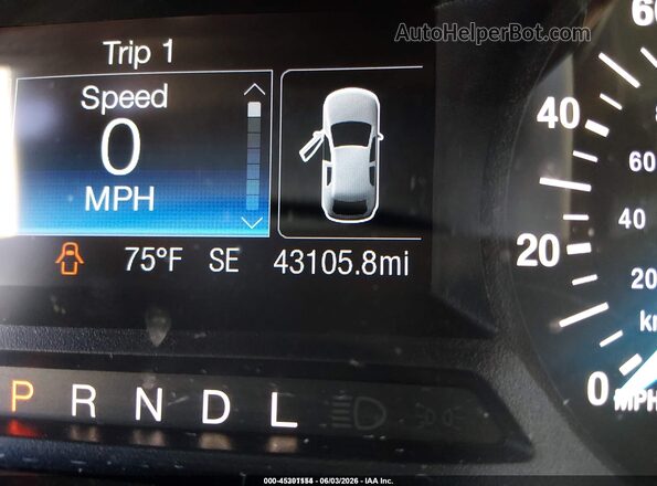 3FA6P0G76LR230483 2020 FORD FUSION Black 360 interior view
