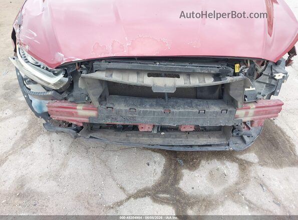 3FA6P0G77GR205520 2016 FORD FUSION Red წინა ხედი