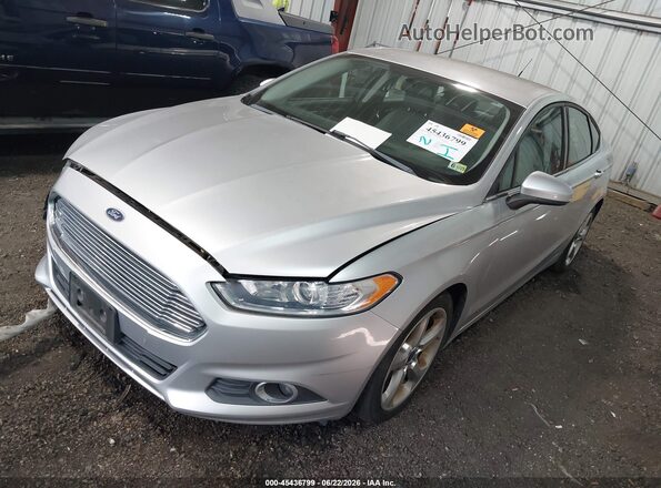3FA6P0G77GR338567 2016 FORD FUSION Серебряный Передняя левая четверть