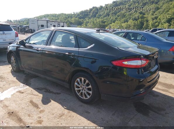 3FA6P0G77GR377465 2016 FORD FUSION Black Rear left