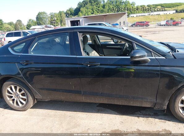 3FA6P0G77GR377465 2016 FORD FUSION Black 360 interior view