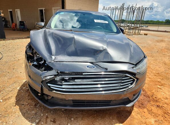 3FA6P0G77JR178262 2018 FORD FUSION Gray Vista frontal