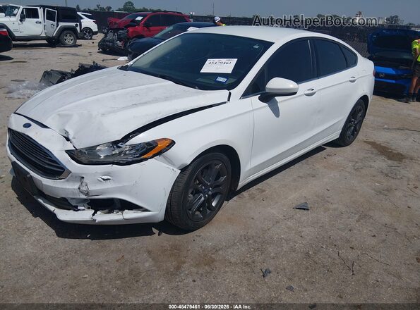 3FA6P0G77JR252831 2018 FORD FUSION White Front left