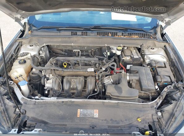 3FA6P0G77JR271041 2018 FORD FUSION Silver Вид ззаду
