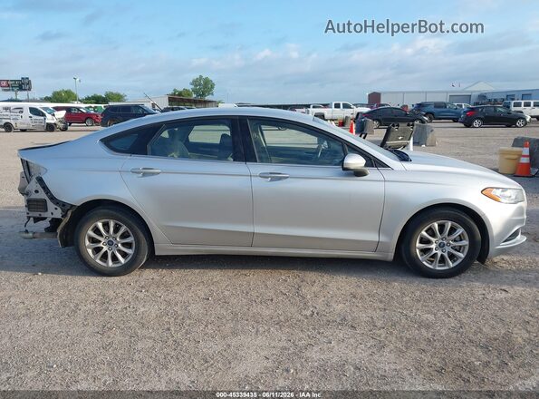 3FA6P0G77JR271041 2018 FORD FUSION Silver Панорамний вид салону 360°