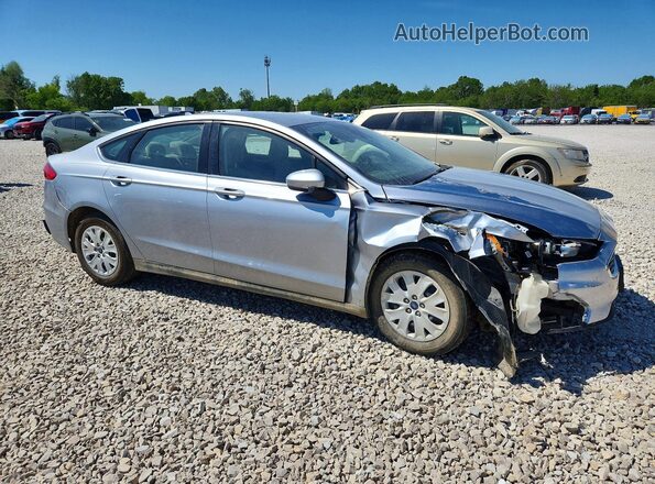 3FA6P0G77LR162887 2020 FORD FUSION Серебряный Передняя правая четверть