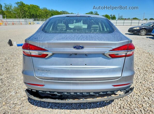 3FA6P0G77LR162887 2020 FORD FUSION Серебряный Вид сзади