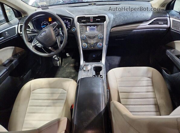 3FA6P0G77LR162887 2020 FORD FUSION Серебряный Вид панели приборов
