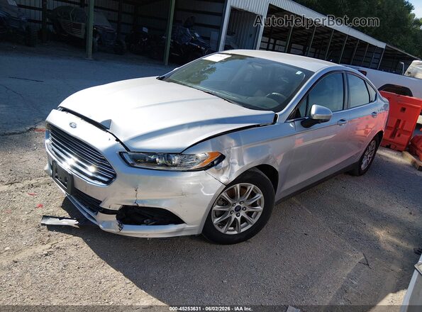 3FA6P0G78GR246173 2016 FORD FUSION Silver Передня ліва чверть
