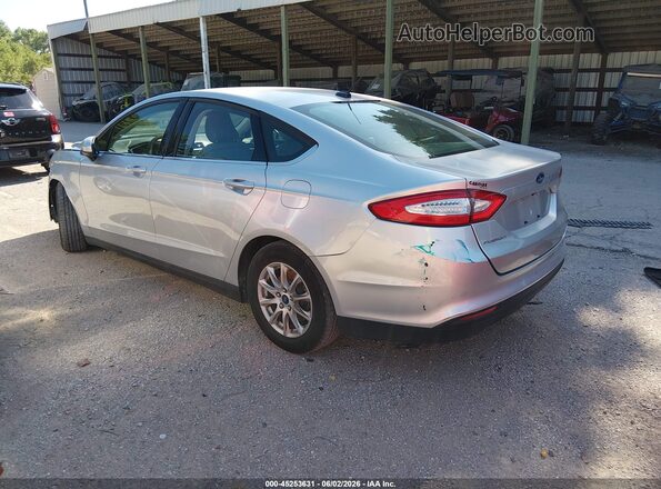 3FA6P0G78GR246173 2016 FORD FUSION Silver Задня ліва чверть