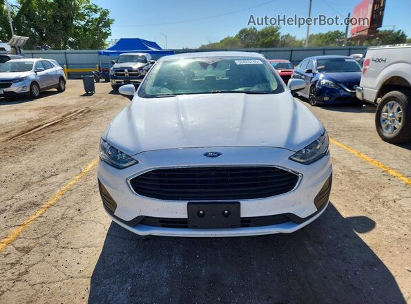 3FA6P0G78LR200269 2020 FORD FUSION White Front view