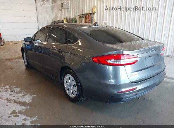 3FA6P0G78LR201518 2020 FORD FUSION Gray Trasero izquierdo