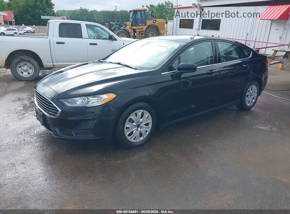 3FA6P0G78LR233613 2020 FORD FUSION Черный Передняя левая четверть