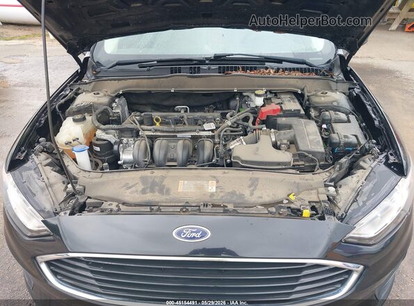 3FA6P0G78LR233613 2020 FORD FUSION Черный Вид сзади