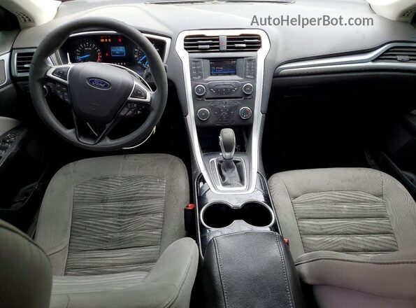 3FA6P0G79GR155218 2016 FORD FUSION Charcoal Vista del salpicadero