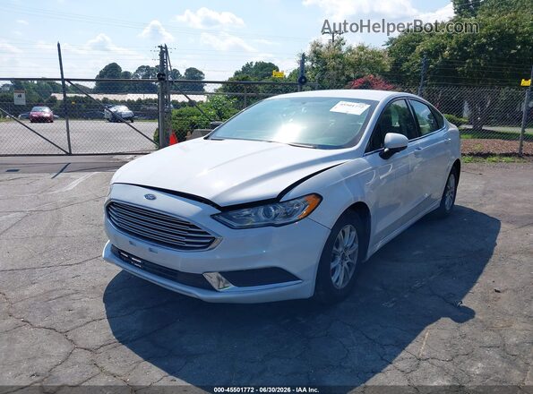 3FA6P0G79JR270358 2018 FORD FUSION White Vista tres cuartos delantera izquierda