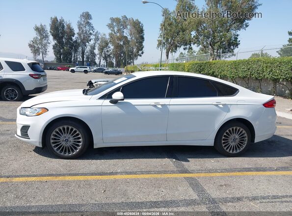 3FA6P0G79KR184033 2019 FORD FUSION White 