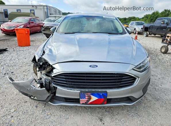 3FA6P0G79LR262585 2020 FORD FUSION Silver Вид спереду