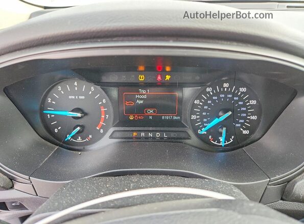 3FA6P0G79LR262585 2020 FORD FUSION Silver Вид щитка приладів