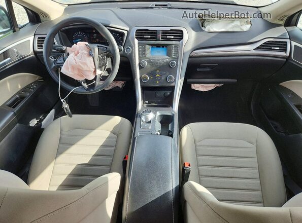 3FA6P0G79LR262585 2020 FORD FUSION Silver Вид панелі приладів